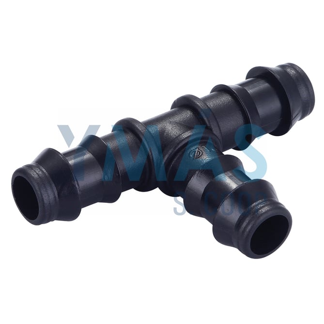 ENLACE T TUBO GOTEO 16MM 4 UD