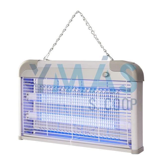 MATAINSECTOS ELECTRICO 2 TUBOS 10W 80M2