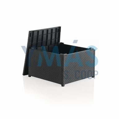 MESA BAUL GRAFITO 43X65X65CM