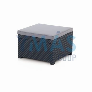 POUF DIVA GRAFITO 39X56X56CM