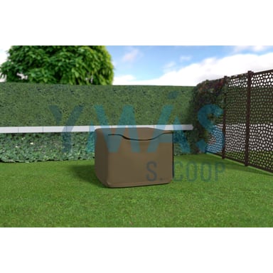 FUNDA CUBRE SOFA 1 PERSONA  VISON