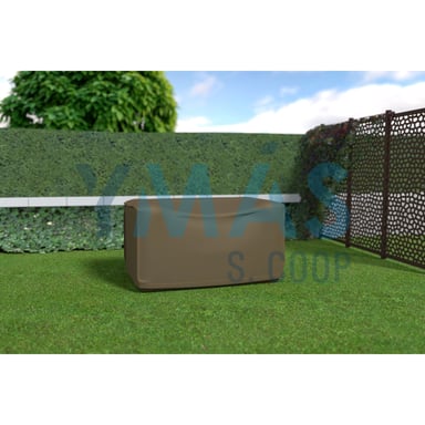 FUNDA CUBRE SOFA 2 PERSONAS VISON