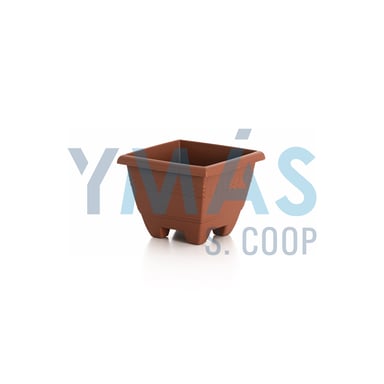 MACETA GARDENIA PLASTICO 26X26X21CM