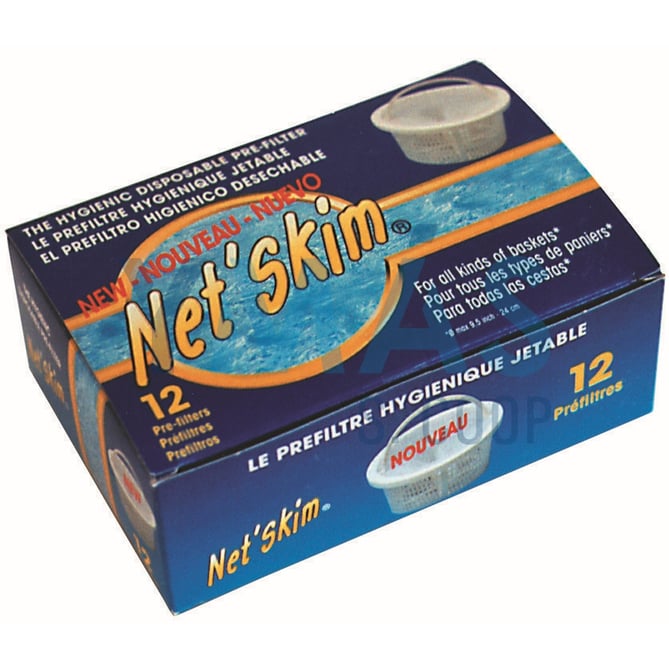 FILTROS DESECHABLES NET SKIM 12UD