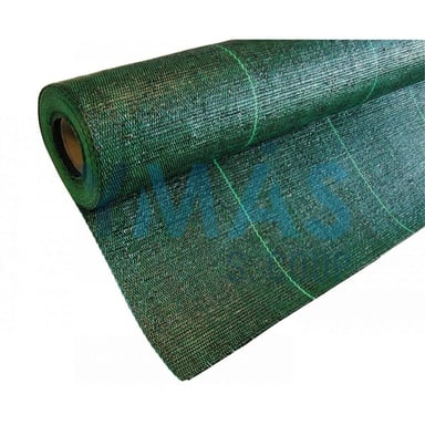 MALLA ANTIHIERBAS 100GR/M2 VERDE 2X10M