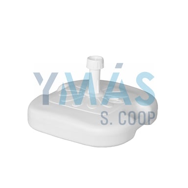 BASE PARASOL 48L TUBO 33/48MM 56X56XM BLANCO