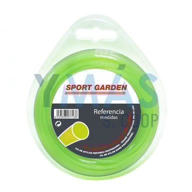 HILO DESBROZADORA NYLON REDONDO 3,3X15M