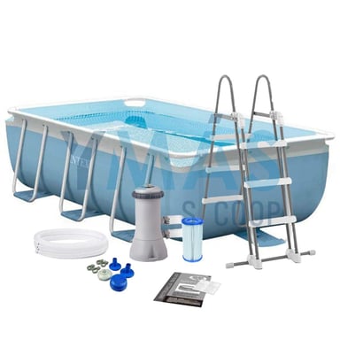 PISCINA PRISM FRAME RECT 400X200X100CM (BOMBA Y ES