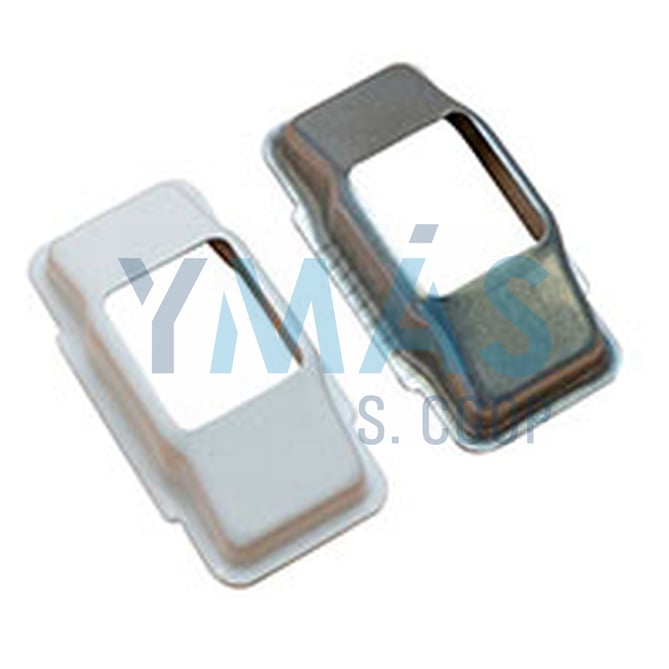 CARCASA ACERO GUIA CINTA BLANCA 72X40MM PR12