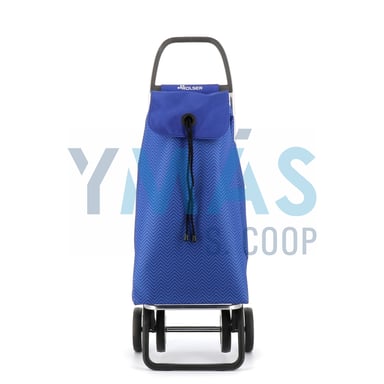CARRO COMPRA I-MAX ONA 2+2 RUEDAS AZUL