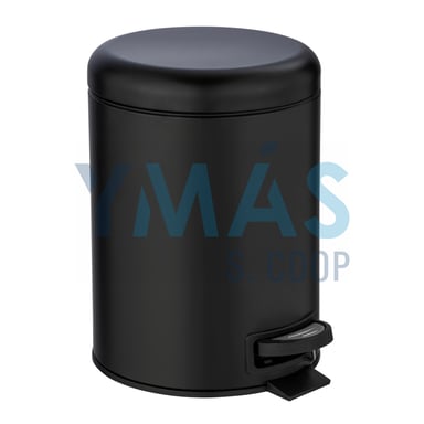 CUBO DE PEDAL 5L LEMAN NEGRO