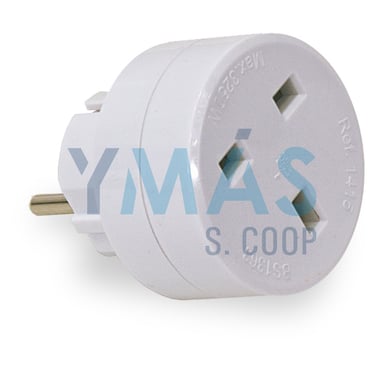 ADAPTADOR EUROPEO INGLES 13-16A 250V BL