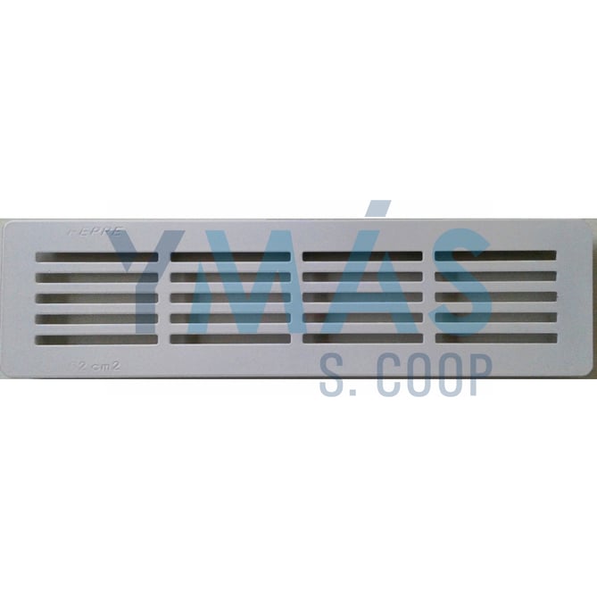 REJILLA 6.6X28 PLATA DECOR. EMPOTR.