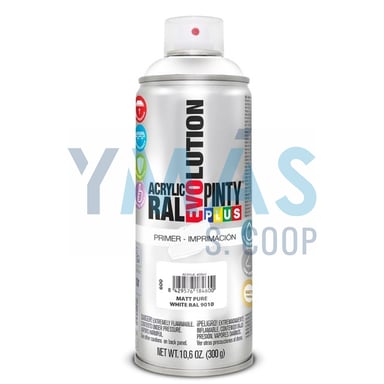 IMPRIMACION BASE AGUA BLANCO MATE SPRAY 400ML