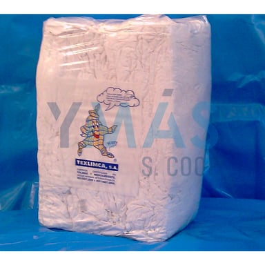 TRAPO TIPO SABANA BLANCA PAQUETE 5KG