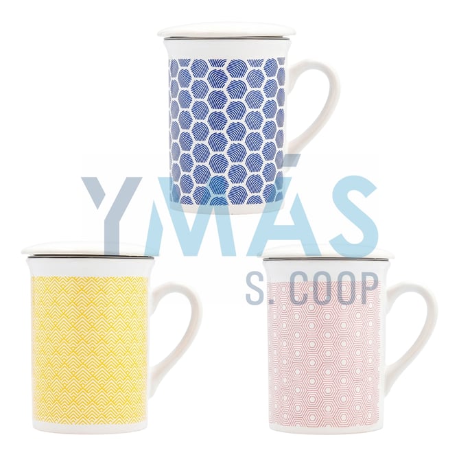 TAZA MUG INFUSIONES CON FILTRO Y TAPA 33CL