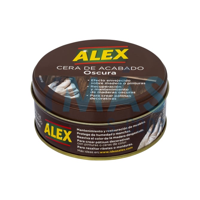 CERA ALEX LATA MADERA OSCURA 250GR250