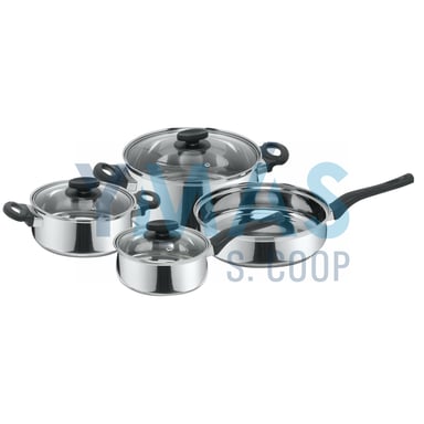 BATERIA COCINA 7 PIEZAS INOX