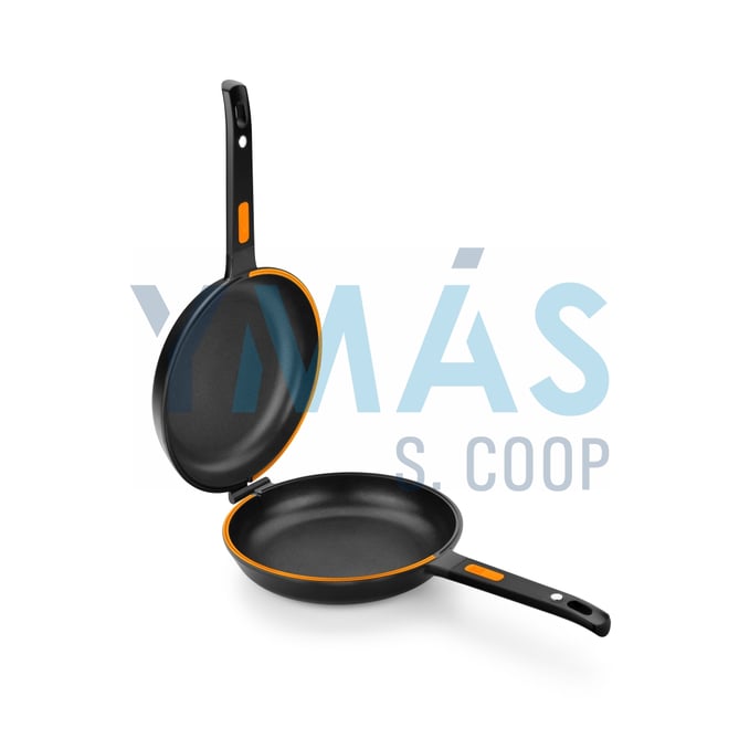 SARTEN DOBLE ALUMINIO FUNDIDO EFFICIENT 24CM