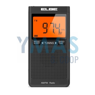 RADIO DIGITAL BOLSILLO ALTAVOZ/AURICULAR AM/FM