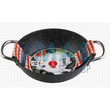 CAZUELA BAJA ALUMINIO FUNDIDO GRANITE 24CM