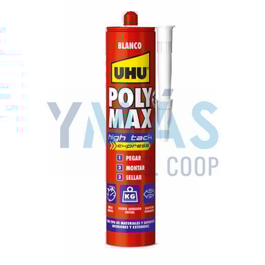 MASILLA POLY MAX HIGH TACK EXPRESS 425GRS BLANCO