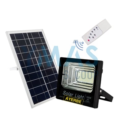 PROYECTOR LED SOLAR CON MANDO 200W IP66