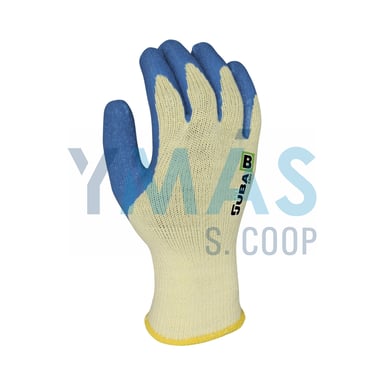 GUANTE ALGODON RECUBIERTO LATEX PALMA RUGOSA 8