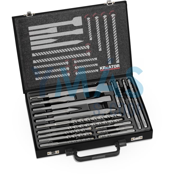 MALETIN BROCAS Y CINCELES 17 PIEZAS