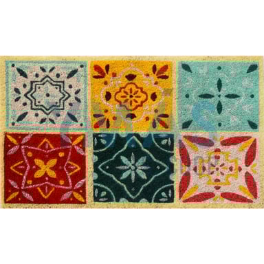FELPUDO COCO BLANCO ALBUFEIRA 40X70CM