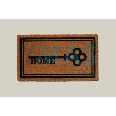 FELPUDO COCO NATURAL LLAVE 40X70CM
