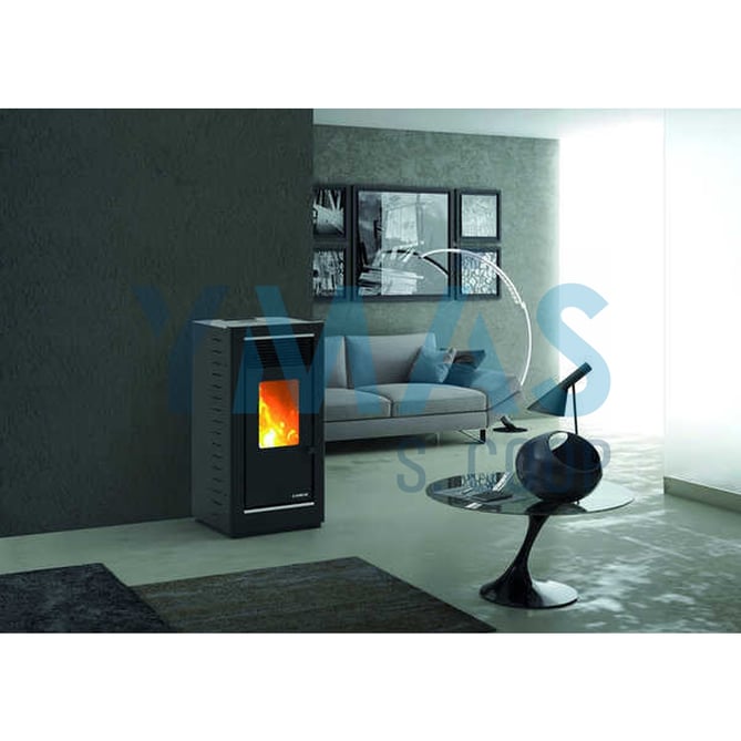 ETUFA PELLET GRAZ S PLUS NEGRA 11,67KW