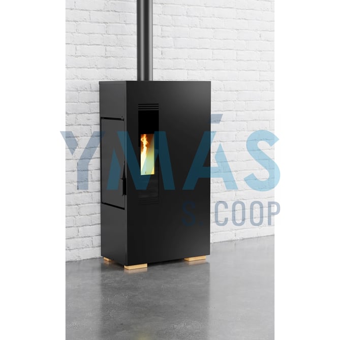 ESTUFA PELLET IGNISSIA CAMI NEGRA 4,9KW