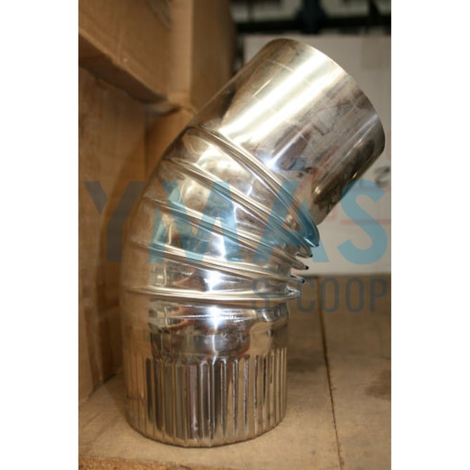 CODO ESTUFA SECTORES EXOGALVA 200MM A 45º(0.8)