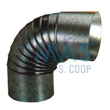CODO ESTUFA SECTORES EXOGALVA 200MM A 90º(0.8)