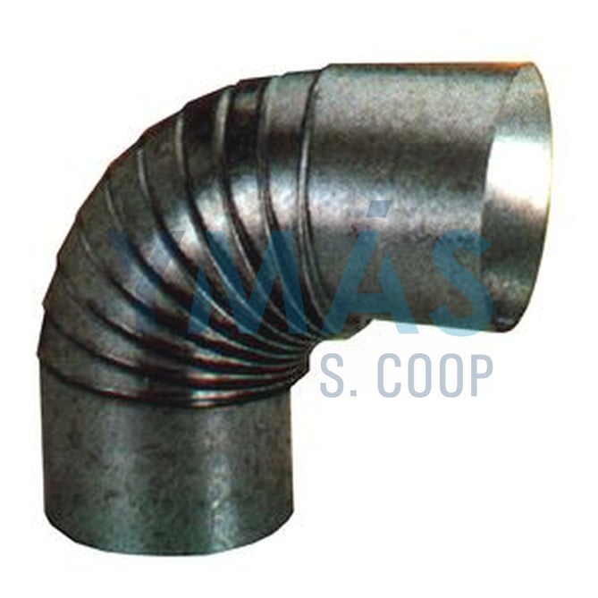 CODO ESTUFA SECTORES EXOGALVA 200MM A 90º(0.8)