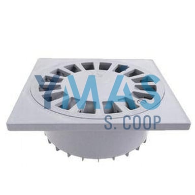 SUMIDERO PVC A-20 20X20 SV75 GRIS