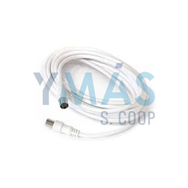 PROLONGADOR ANTENA TV M/H 5M BLANCO BOLSA