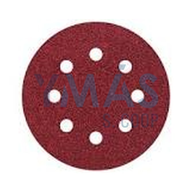 DISCO LIJA CORINDON GR.80 115MM(5 UNDS.)VELCRO
