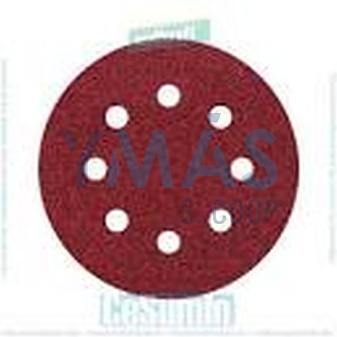 DISCO LIJA CORINDON GR.120 115 MM(5 UNDS.)VELCRO