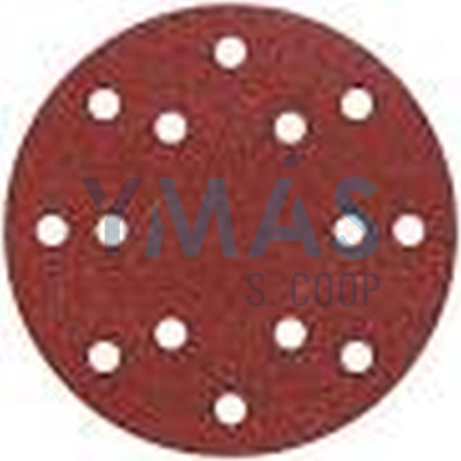 DISCO LIJA CORINDON GR.40 150MM(5 UNDS.) VELCRO