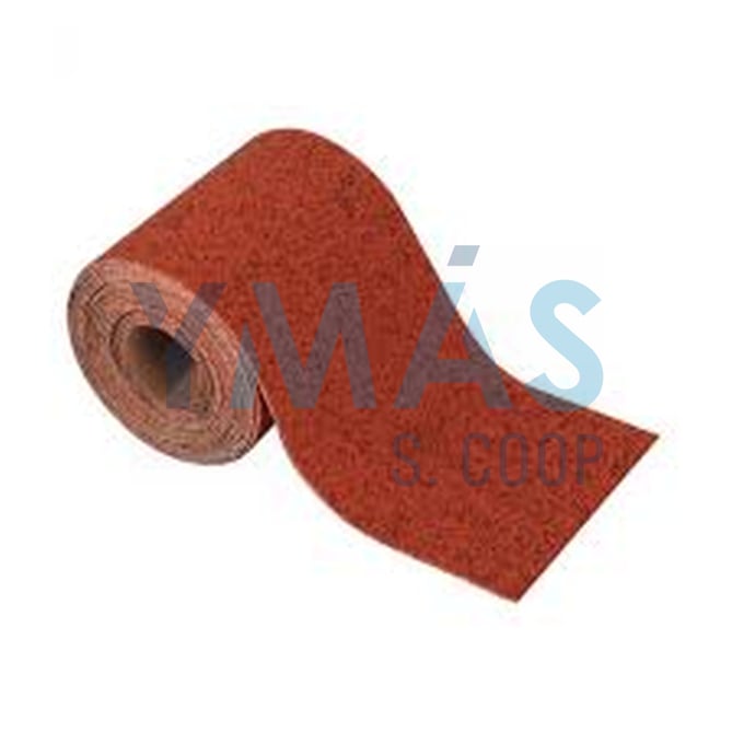 ROLLO LIJA PAPEL ABRAS.MAD./METAL 115X5000MM 180GR