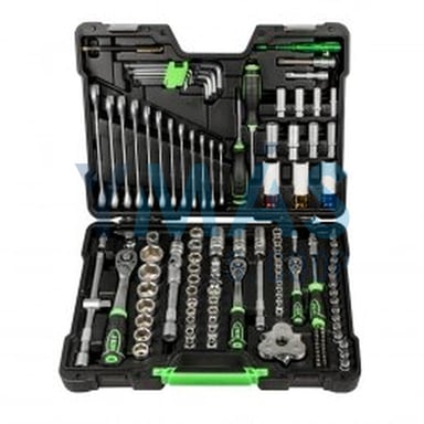 MALETIN HERRAMIENTAS BOCAS HEXAGONALES 132 PIEZAS