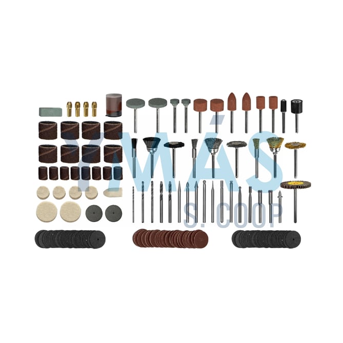 SET ACCESORIOS 186PZAS MINI PULIDORA