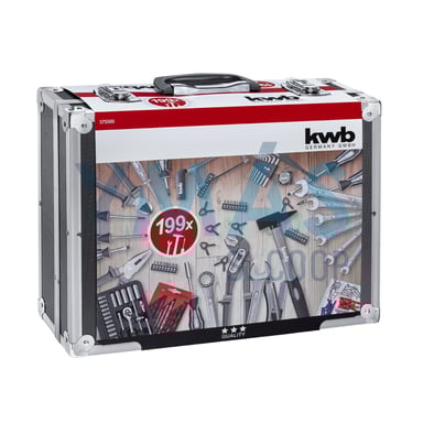 CAJA HERRAMIENTAS 199 PIEZAS KWB
