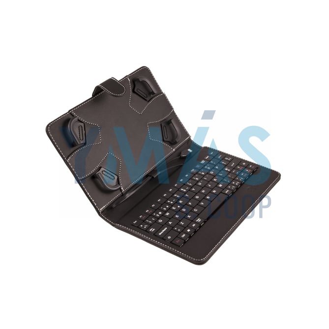 FUNDA UNIVERSAL TABLET 9"-10.1"+TECLADO C/CABLE
