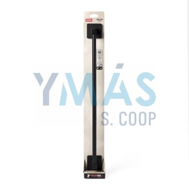 TOALLERO NERO ACERO INOX NEGRO 60CM