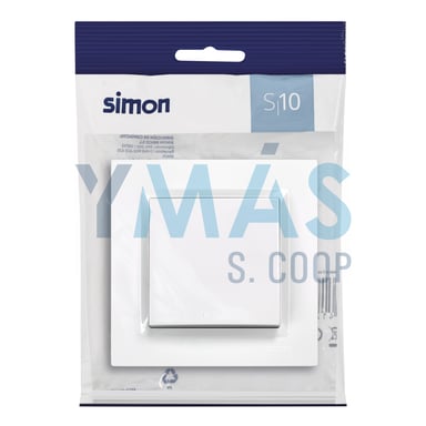 PULSADOR BLANCO SIMON 10