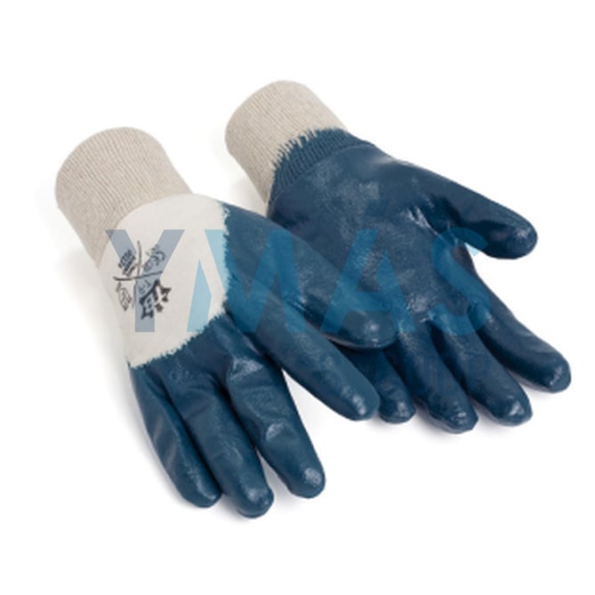 GUANTE NITRILO AZUL 10