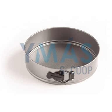 MOLDE DESMONTABLE REDONDO ACERO 24CM